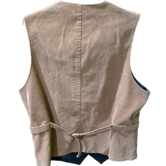 Flynt Winfield Corduroy Six Button Notch Lapel Vest - Picture 10 of 15